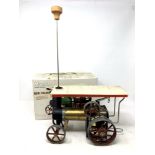 A Mamod steam tractor in box with instructions etc