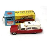 Vintage Corgi Superior Ambulance 437 with box.