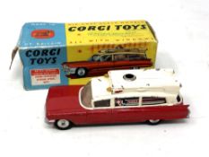 Vintage Corgi Superior Ambulance 437 with box.