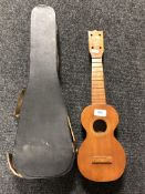 A Kumalar ukulele in case