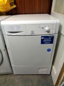 An Indesit condenser dryer