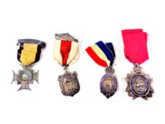 Four Indian Army temperance medals
