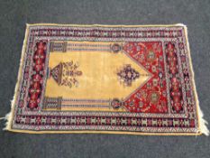 A Keyseri prayer rug, Turkish Anatolia,