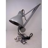 A 20th century angle poise lamp