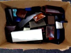 A collection of vintage jewellery and other jewellery boxes (Qty)