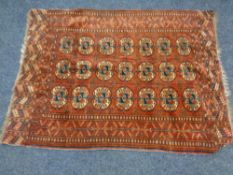 A Tekke rug, Afghanistan,