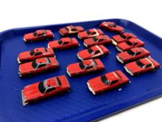 Starsky & Hutch 1970's collection of 16 Corgi Ford Torino toy cars.