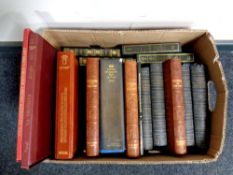 A box containing 20th century and later volumes to include Lloyd's Encyclopedia,