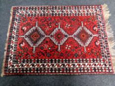 A Khamseh rug, South West Iran,