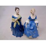 Two Royal Doulton figures;