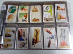 Quantity of Wills Ogden Players cigarette cards including Garden hints,