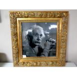 Photographer: Yousuf Karsh (1908-2002) Photograph of Albert Einstein in 1948 at Princeton's