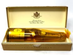 Louis Roederer Cristal Champagne, 750 ml, 1989, sealed in cellophane and original retail box.