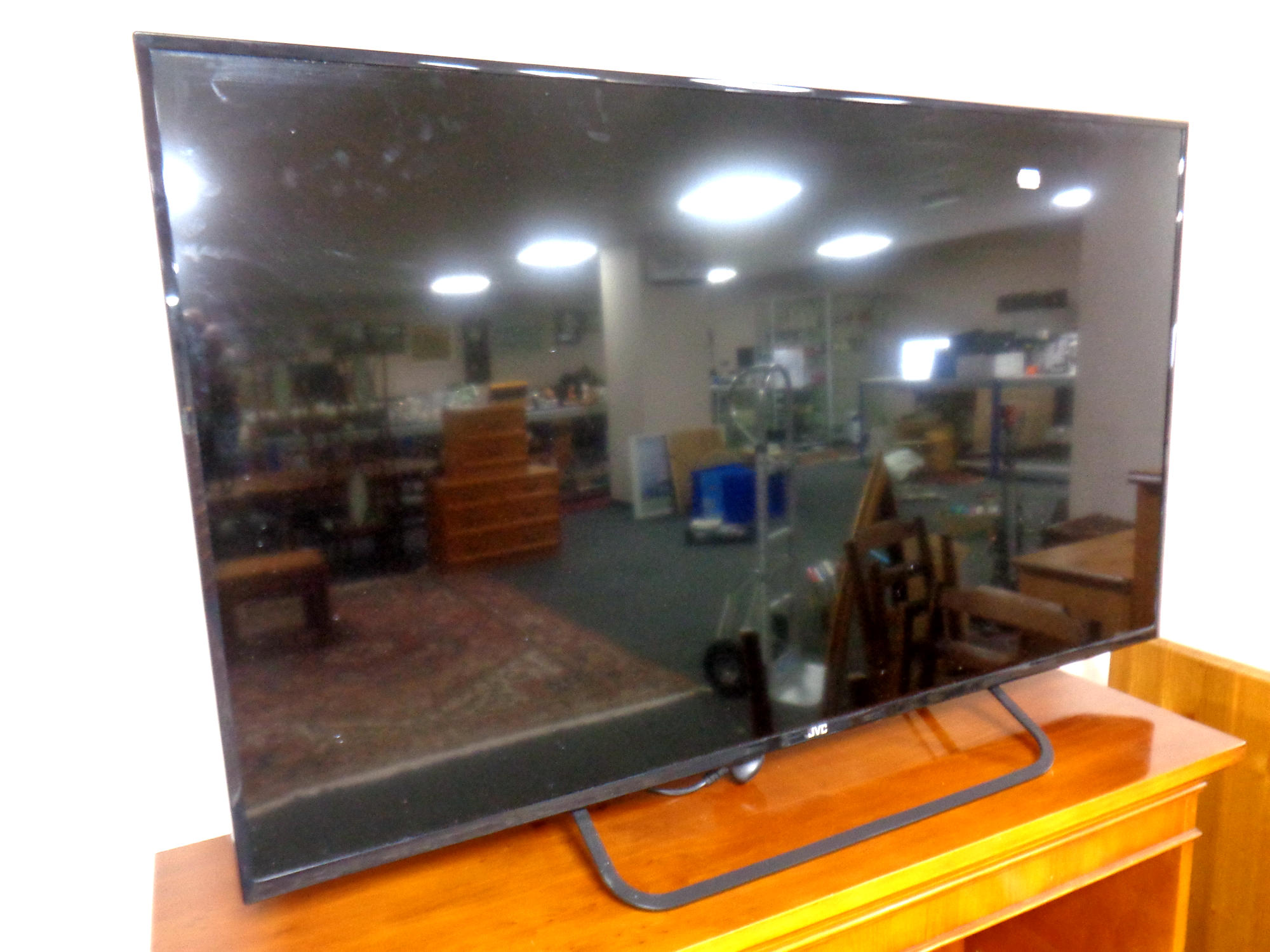 A JVC 43 inch LED smart TV model LT-43CA790