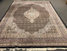A Tabriz carpet, Iranian Azerbaijan,