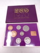 A 1970 coins of Great Britain coin set