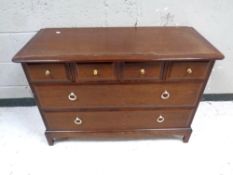 A Stag Minstrel six drawer chest, width 107 cm.