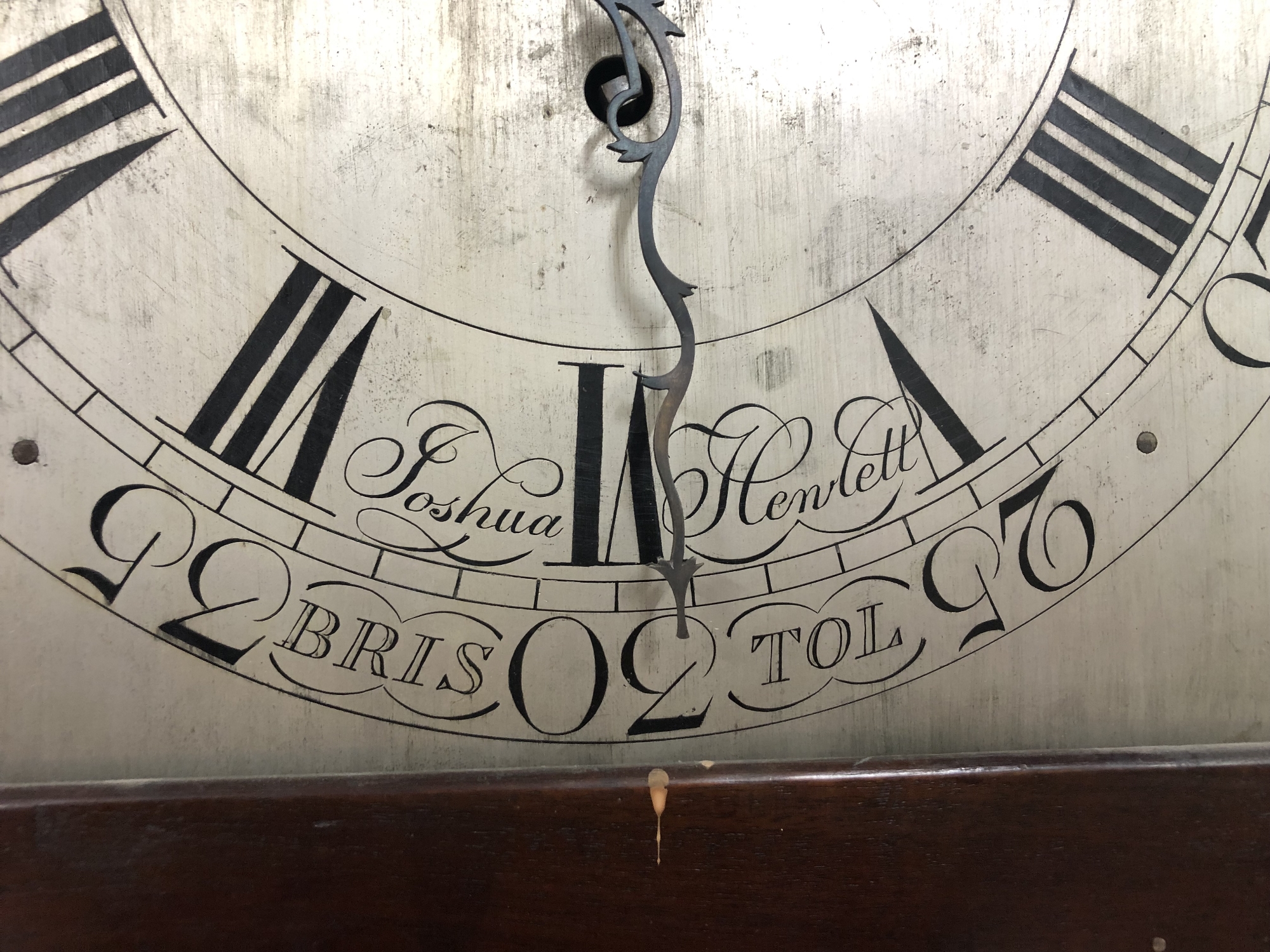 A fine 18th century longcase clock by Joshua Hewlett, Bristol. - Image 19 of 34