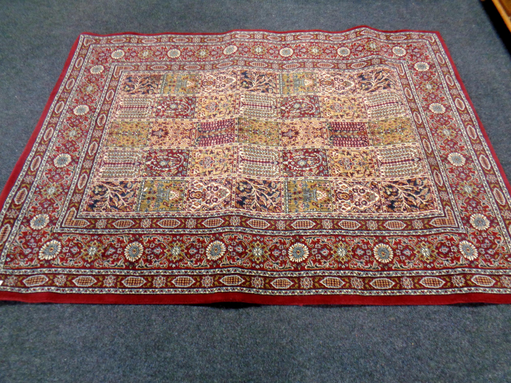 An Ikea Valby Ruta Persian design carpet,