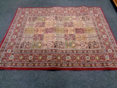 An Ikea Valby Ruta Persian design carpet,