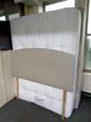 A 5' storage divan set with Perfecta Back Care firm mattress