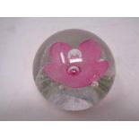 A Caithness glass paperweight