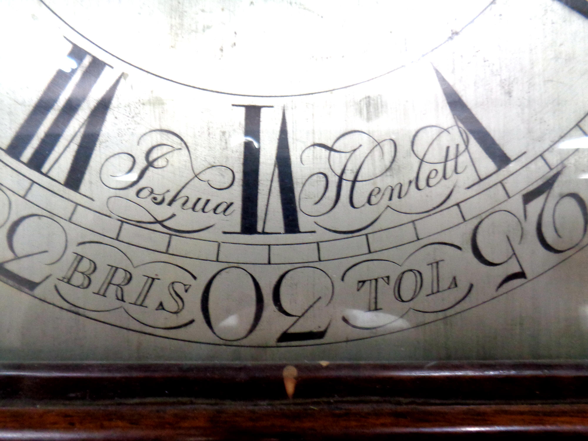 A fine 18th century longcase clock by Joshua Hewlett, Bristol. - Image 3 of 34