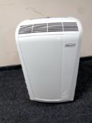 A Delonghi Pinguino air conditioning unit CONDITION REPORT: with instruction