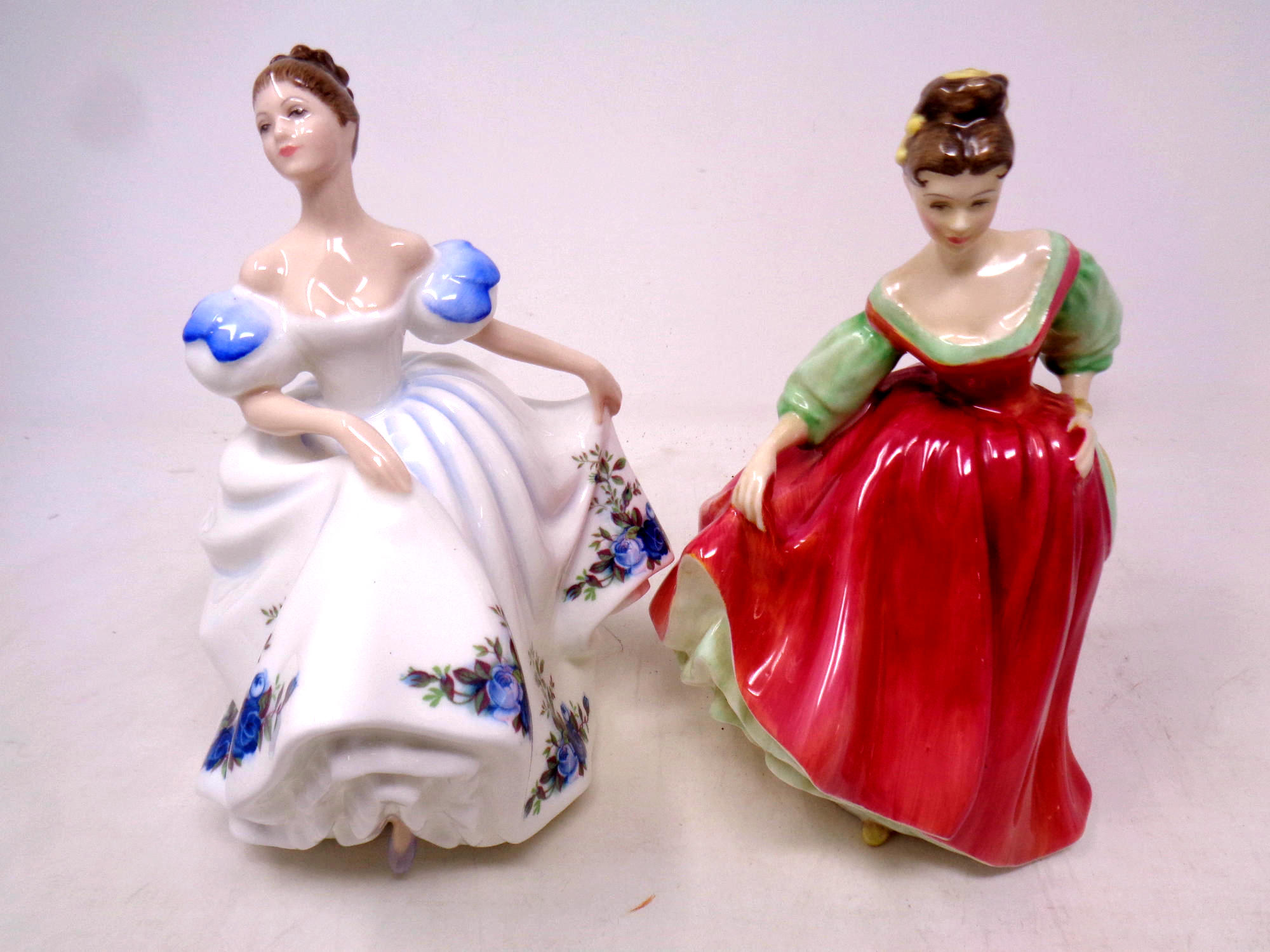 Two Royal Doulton figures,