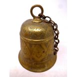 An eastern brass bell,