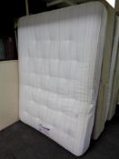 A 5' storage divan set with Perfecta Back Care firm mattress