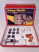 A Schuco Studio car construction kit in box