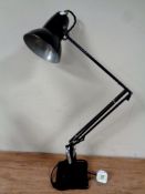 A mid 20th century Herbert Terry angle poise lamp