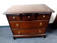 A Stag Minstrel five drawer chest,