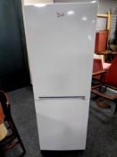 A Beko upright fridge freezer