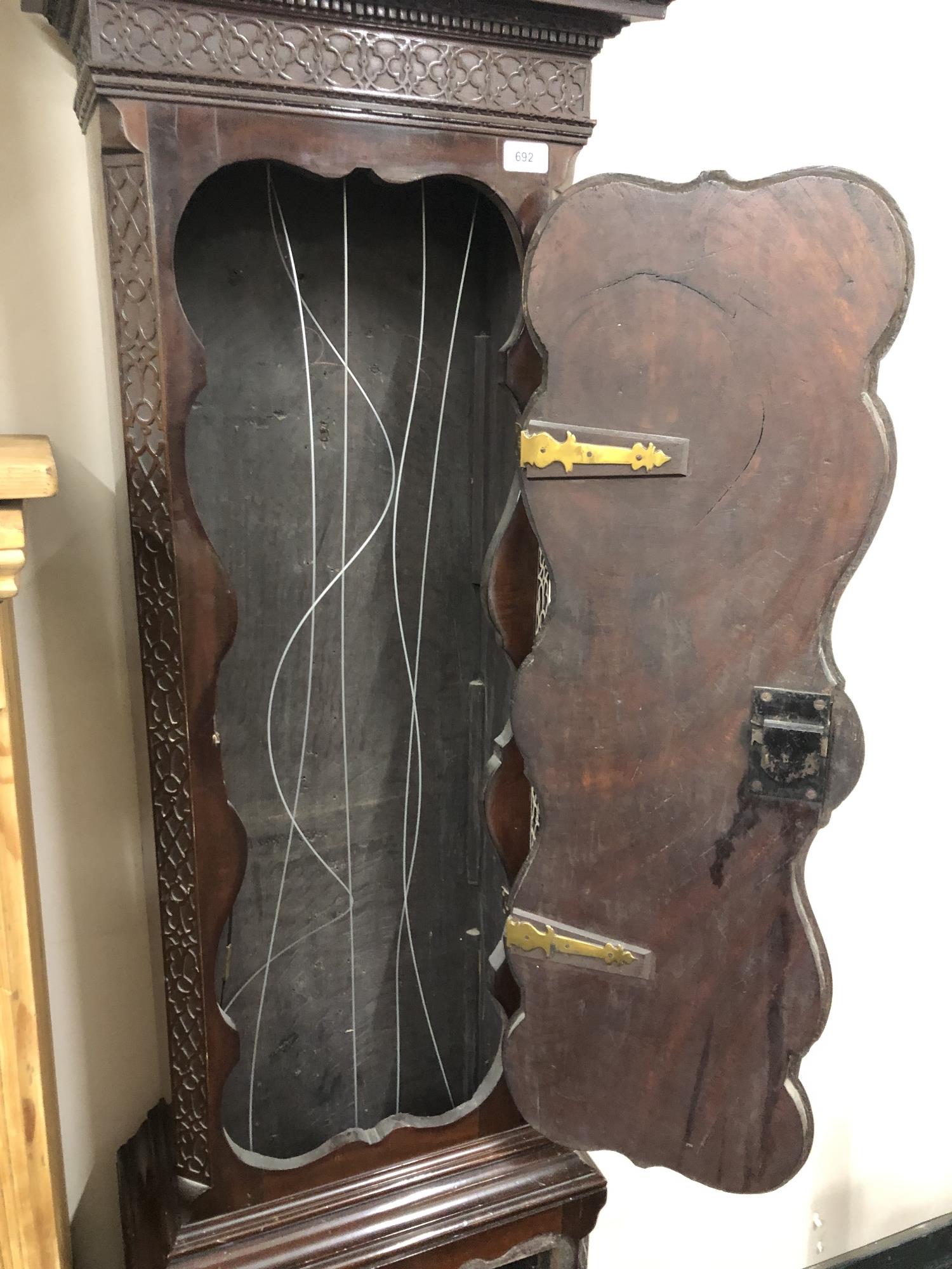 A fine 18th century longcase clock by Joshua Hewlett, Bristol. - Image 14 of 34