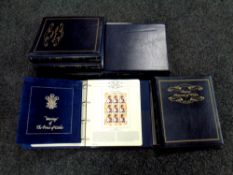 A quantity of Diana Princess of Wales commemorative stamp albums,