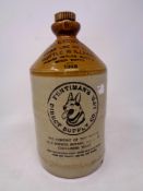 An early 20th century Fentiman's advertising flagon