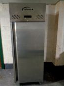 A commercial stainless steel fridge by Williams CONDITION REPORT: Untested,