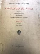 La Libreria Dello Stato (Publisher) : Mauuscripts and Drawings by Leonardo Da Vinci, a folio,