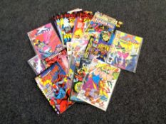 A small quantity of comics, Marvel, DC,