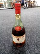 One bottle of Bisquit Dubouche Cognac CONDITION REPORT: Bottle is sealed but level