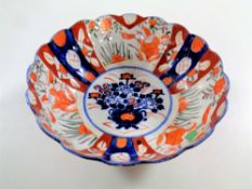 An antique Japanese imari bowl