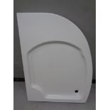 A 1200 mm corner shower tray