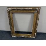 A 19th century gesso frame