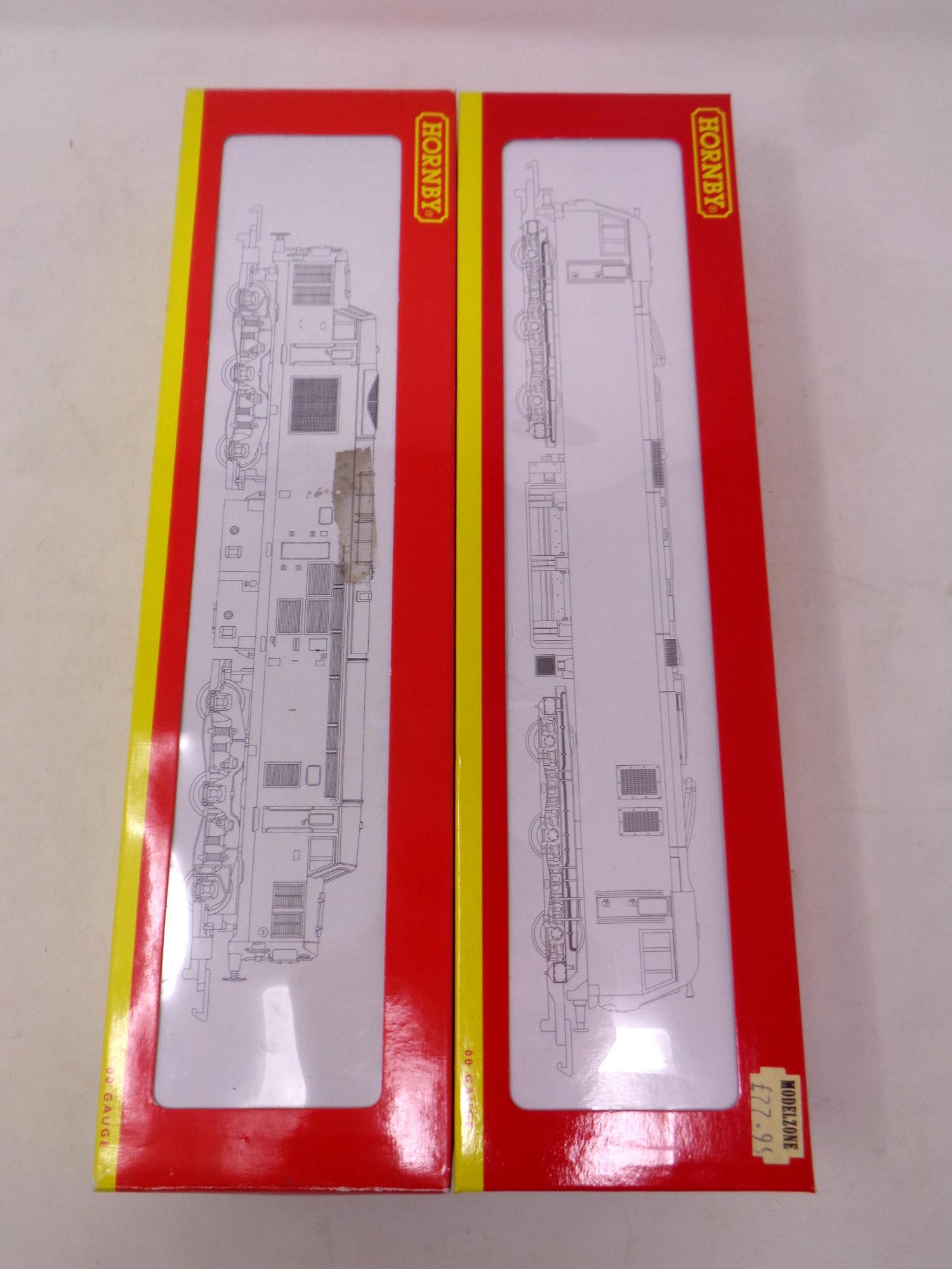 Two Hornby 00 Gauge scale locomotives to include R2574 DRS CO-CO Diesel Electric Class 37