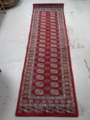 A machined Afghan design runner,