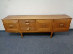 A mid 20th century teak low sideboard by Stonehill
