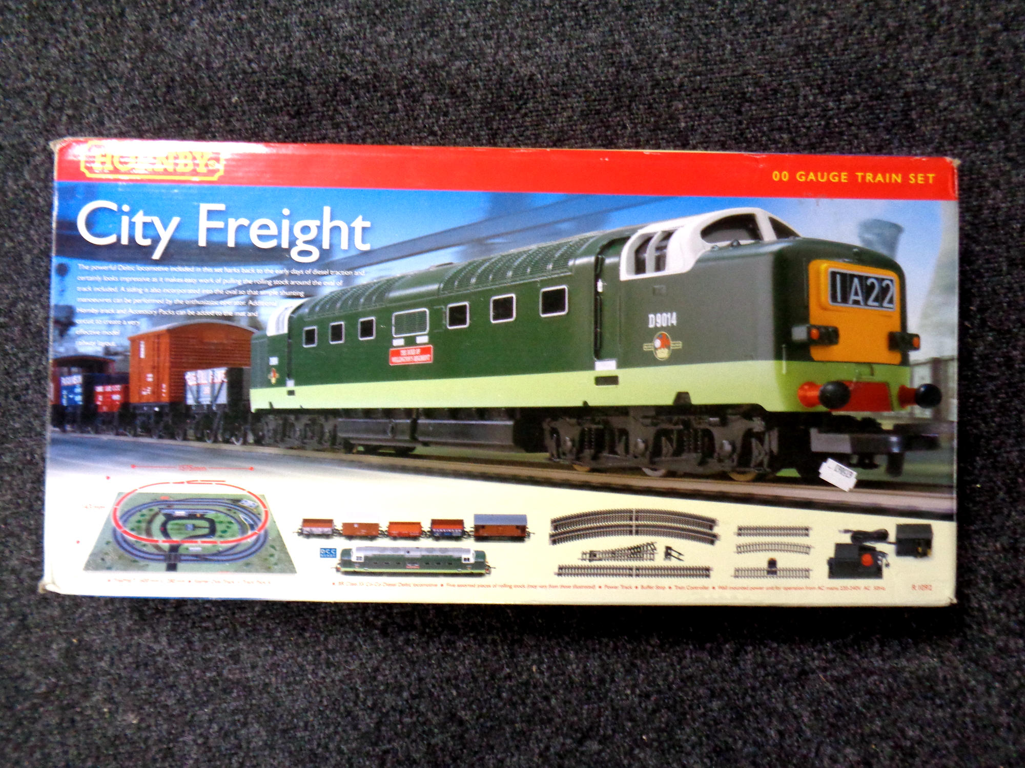 A Hornby 00 Gauge R1092 City Freight Train Set,