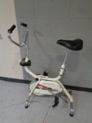 A vintage BH Ergometer exercise bike